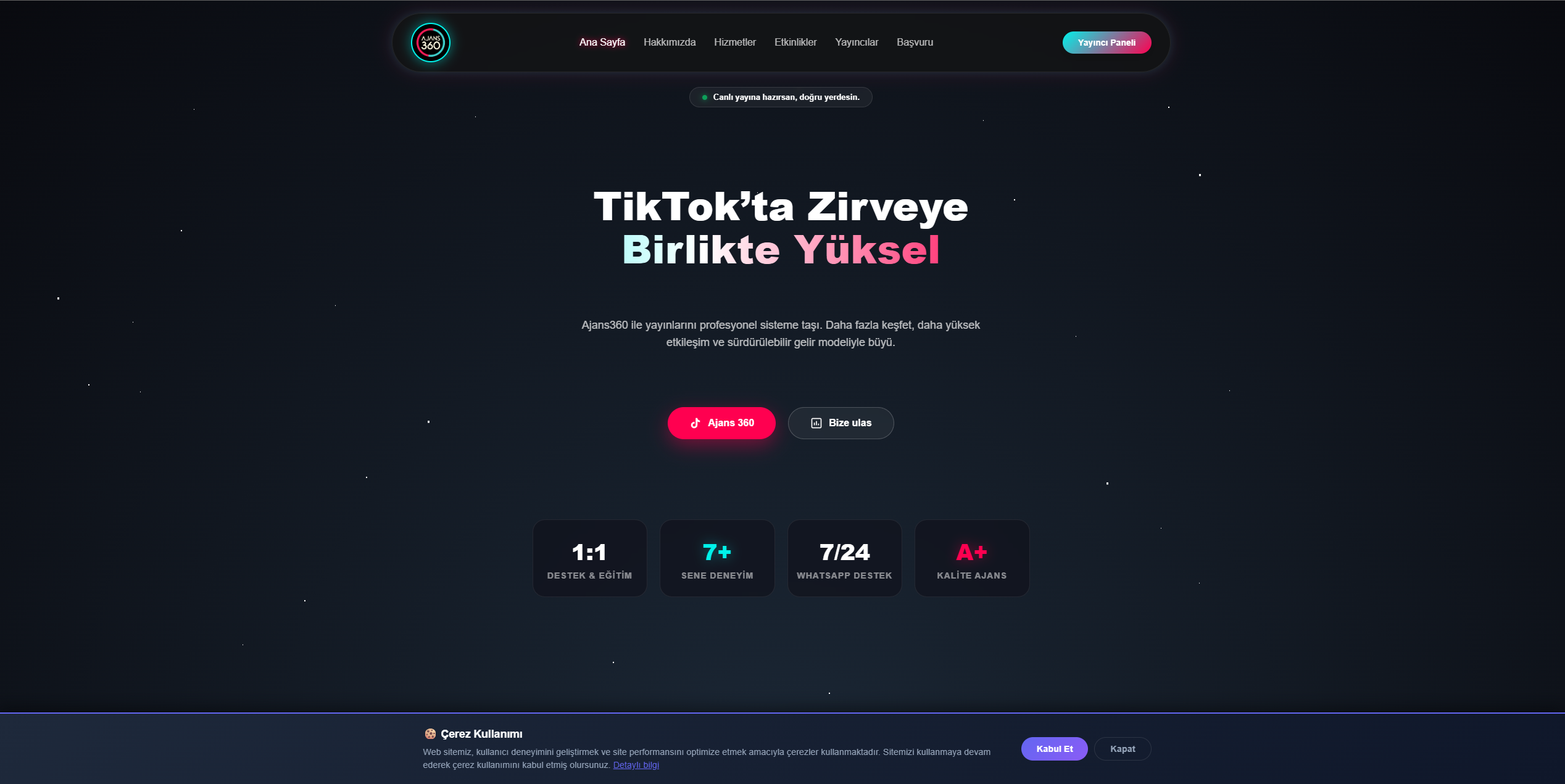 Ajans 360 Web Site Projesi